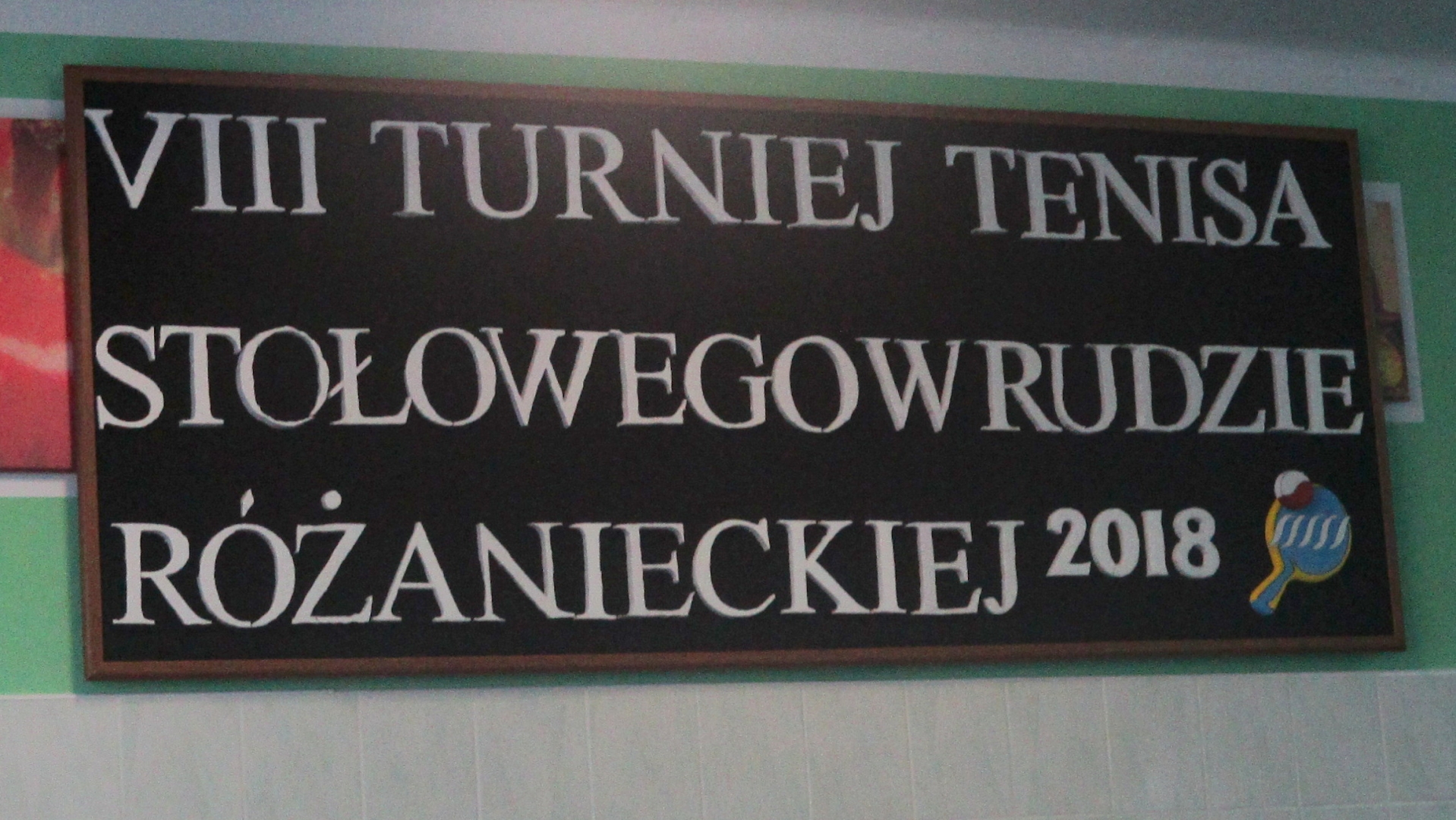 VIII Turniej Tenisa stołowego w Rudzie Różanieckiej